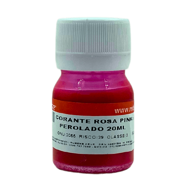 Corante Rosa Pink Perolado (20 ml)